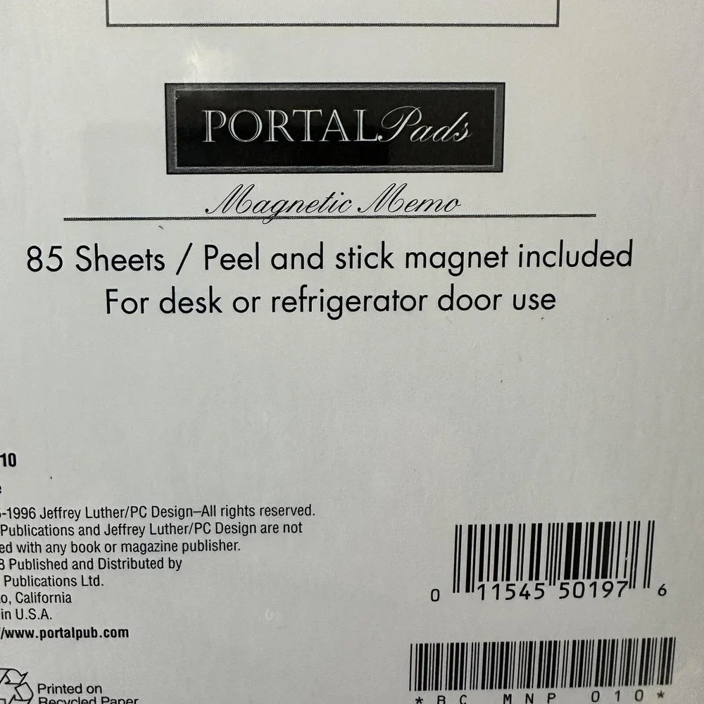Portal Pads new sealed